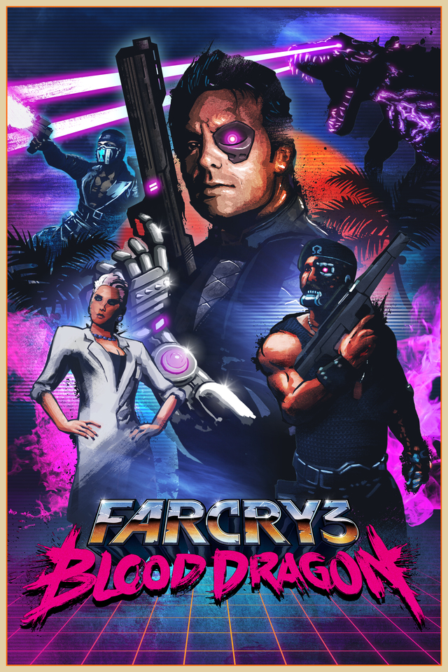 Immagine pubblicata in relazione al seguente contenuto: Ubisoft: oltre 500.000 le copie vendute di Far Cry 3: Blood Dragon | Nome immagine: news19795_Far Cry 3-Blood-Dragon_1.jpg